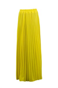 Pleated Maxi Skirt